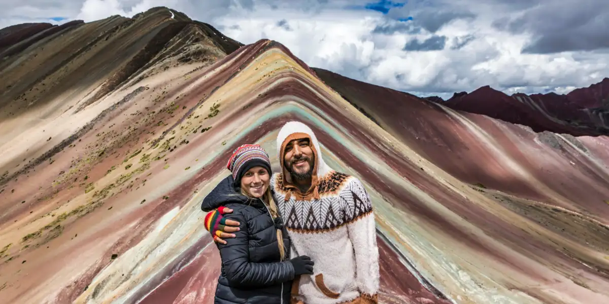 Vinicunca rainbow mountain
